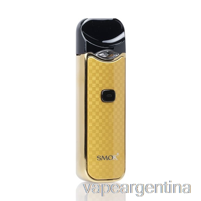 Smok Nord 15w Pod Kit Vape Fibra De Carbono Dorado Argentina